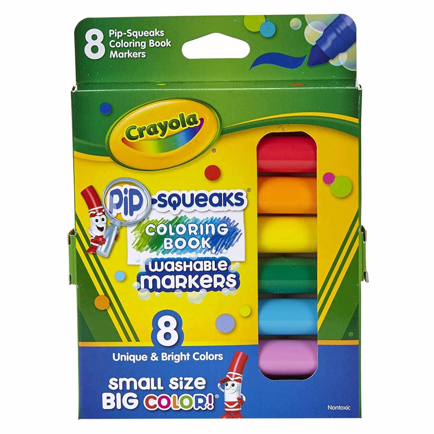Crayola Pip Squeaks - 8 Multi Colour