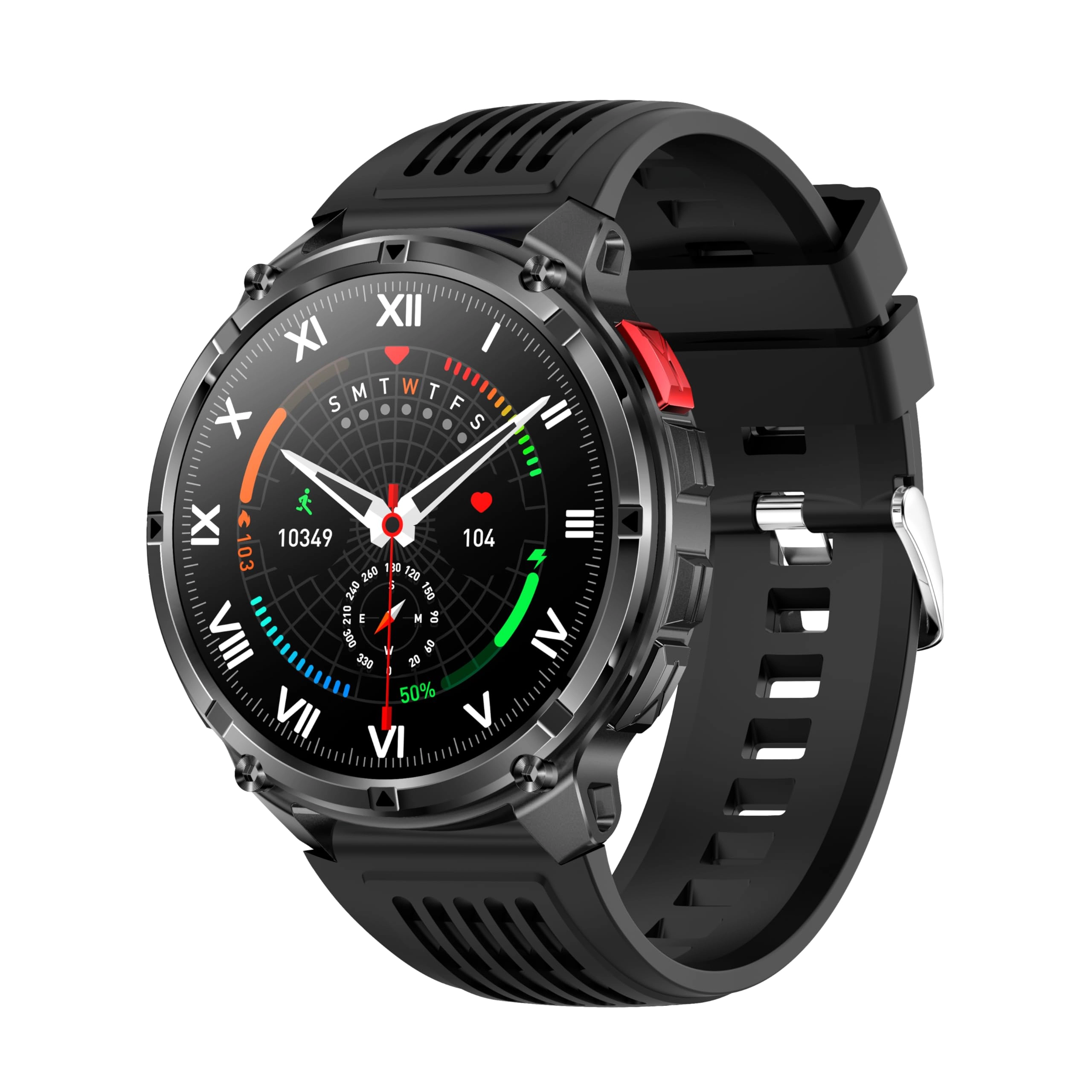 Rugged Military Smart Watch
