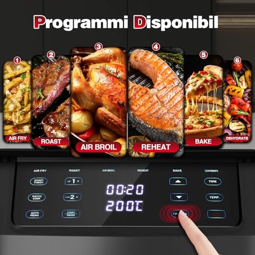 Double Chamber Hot Air Fryer AF1102