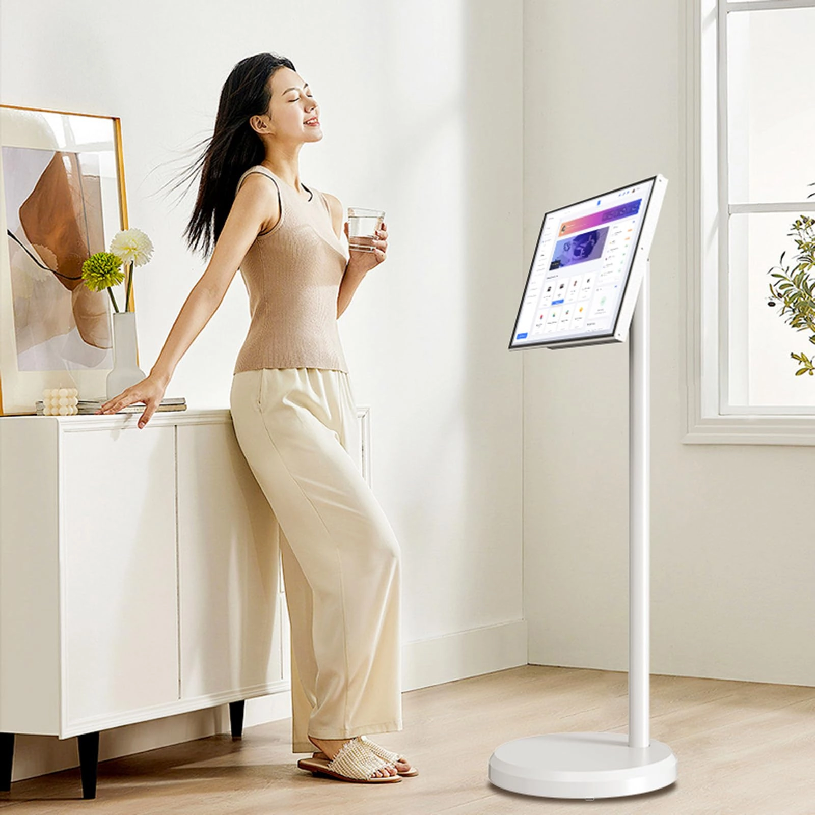 HpJfdsU Mobile Touchscreen Television - FHD 21.5"