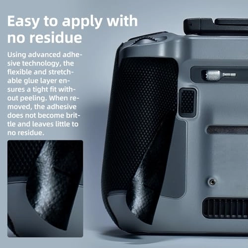 Controller Grips - Compatible with DIJ RC N1/N2/N3 Black