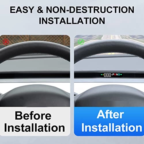 HUD Speedometer - 12V Right Hand Drive