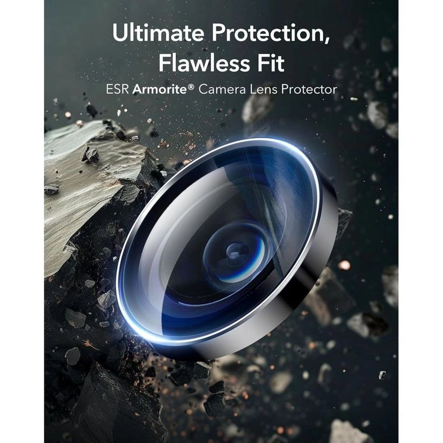 Ultra Clear Sapphire Glass Alloy Camera Lens Protector for Samsung Galaxy S25 Ultra