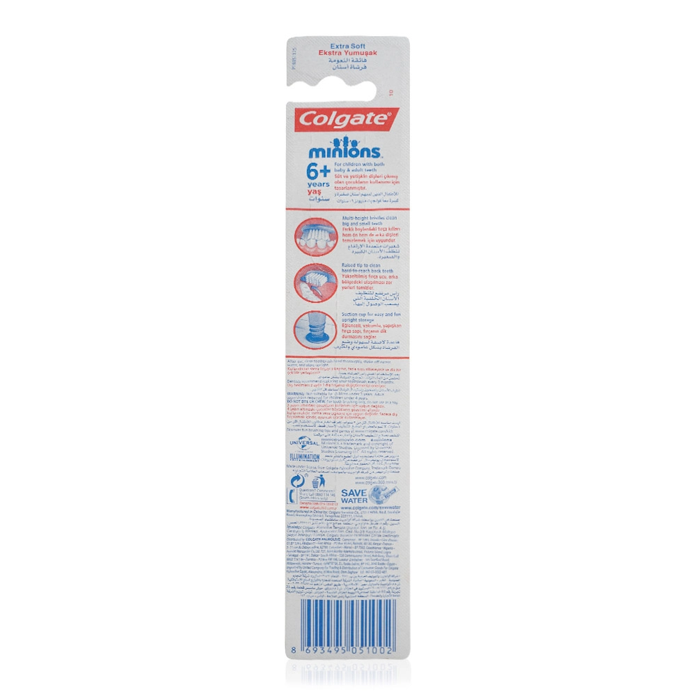 Minions Soft Toothbrush - Extra Soft 1-Piece Pack