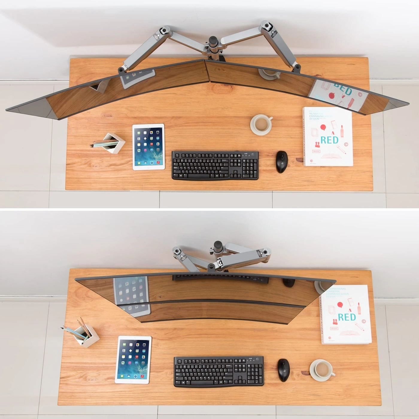 DM29-1 - Dual 17"-32" VESA 75x75mm or 100x100mm