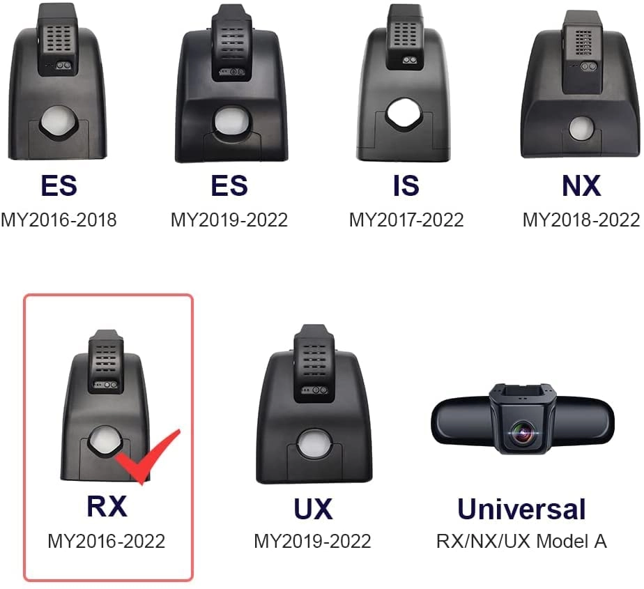 Model B 3840 x 2160 pixels for Lexus RX 2016-2022