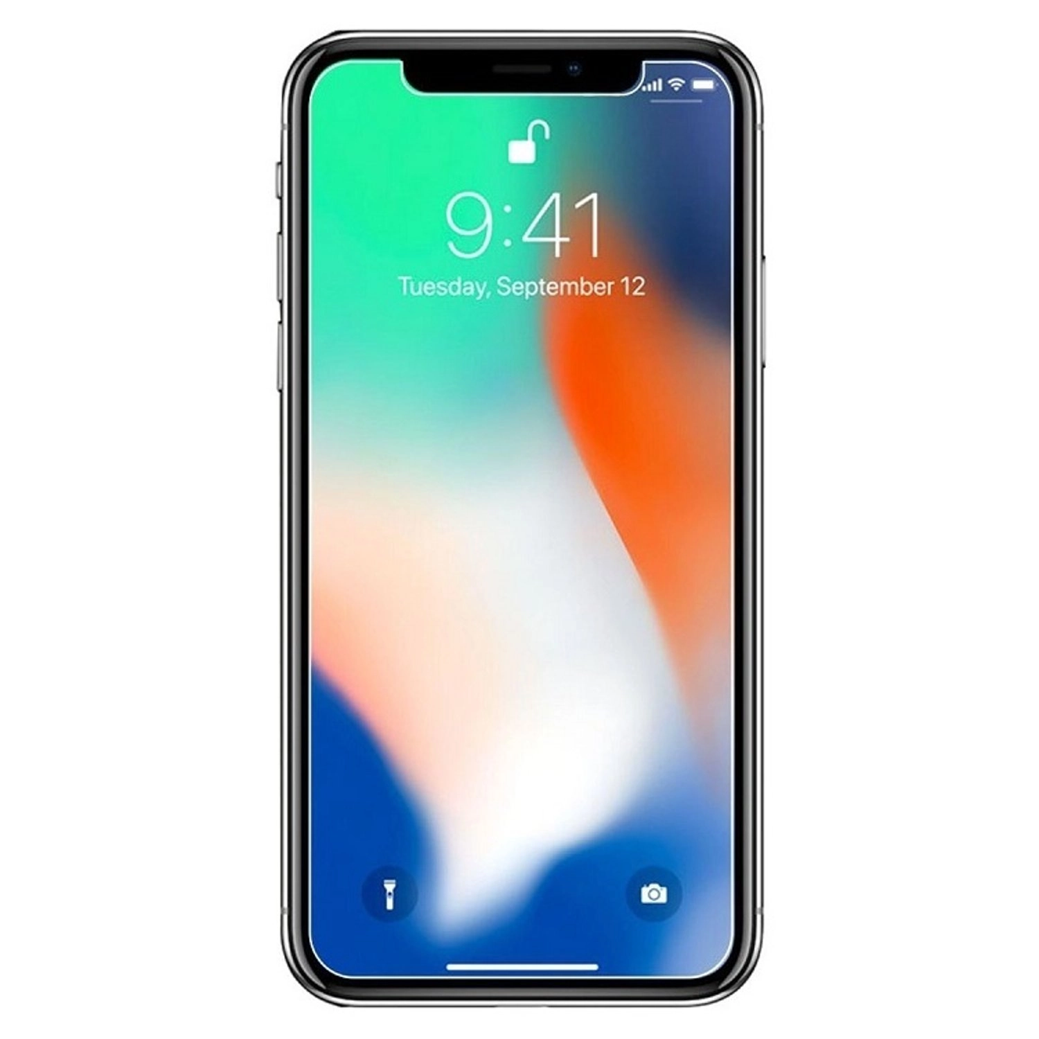 Clear Tempered Glass Screen Protector for iPhone X