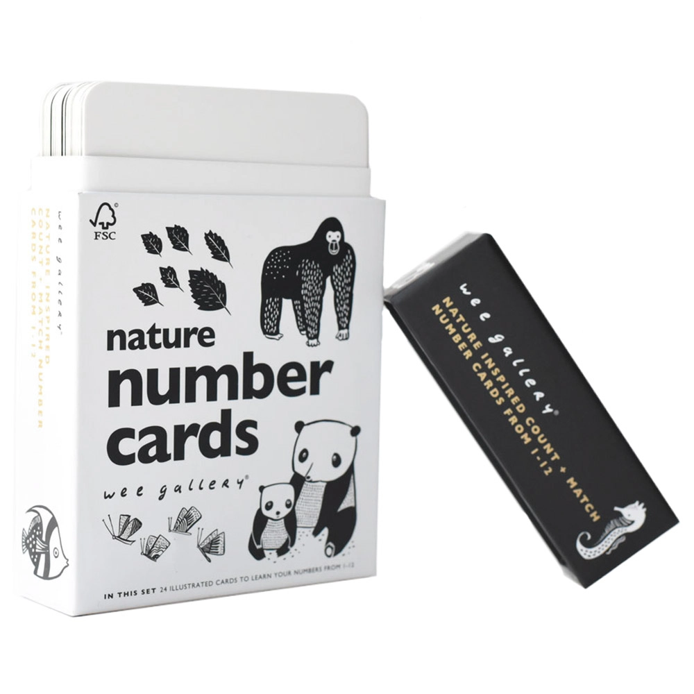 Nature Number Cards - 18 months-3 years