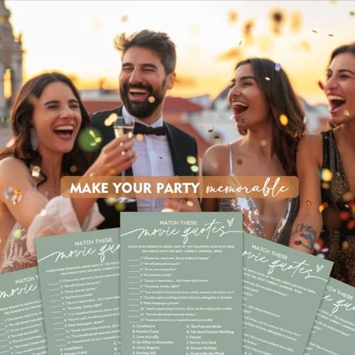 Bridal Shower Games Cards - Adult 25
