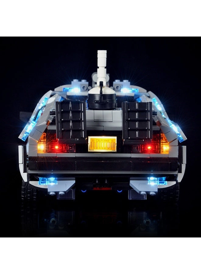 BRIXSPARK Back to The Future Time Machine LED Light Kit