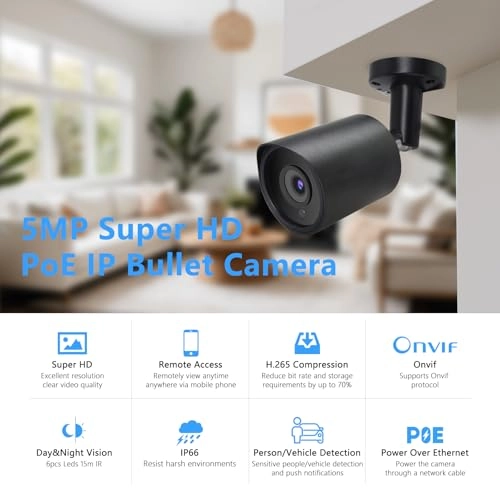 5MP Bullet IP Camera