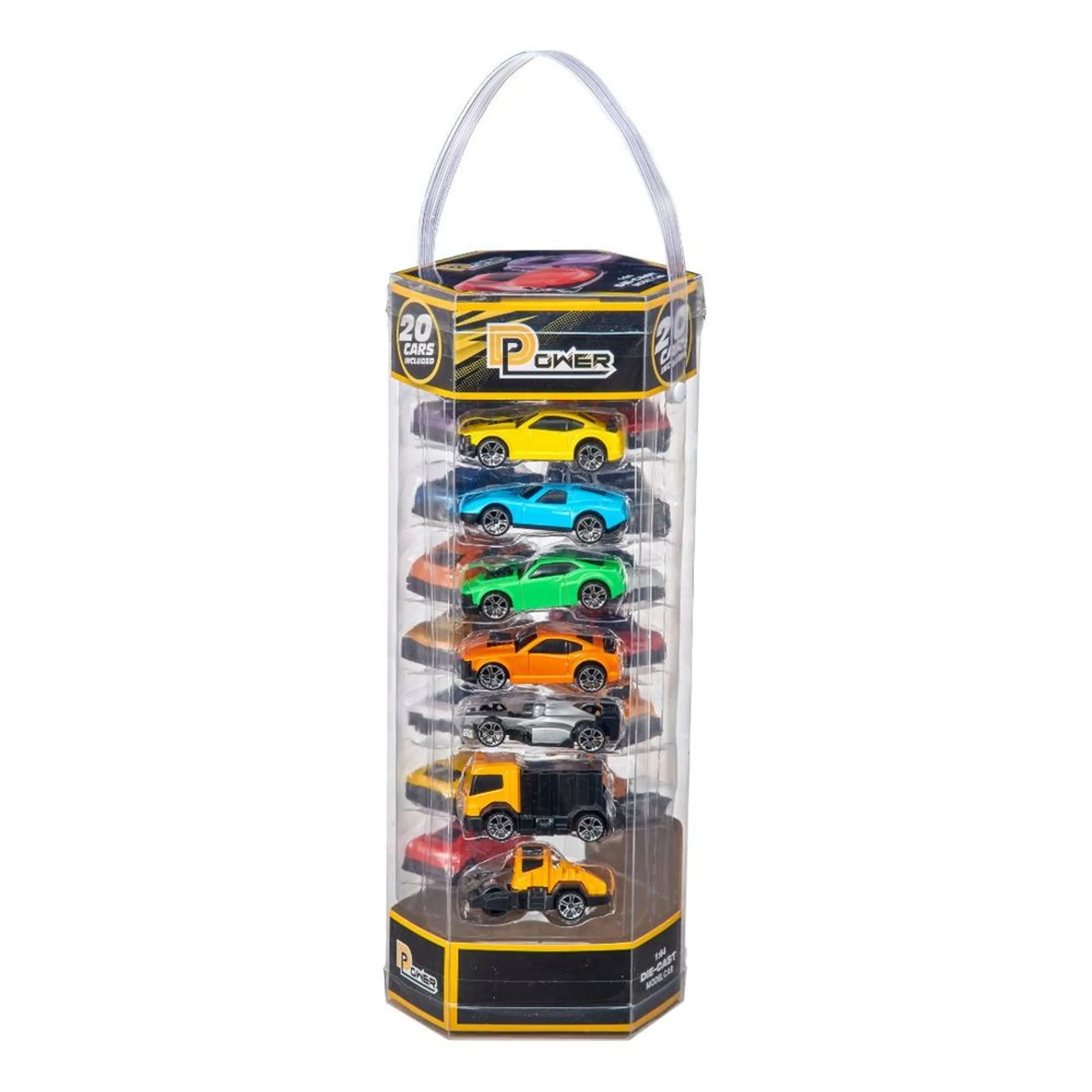 D-Power Diecast Toy Car - 1:64 20 pcs