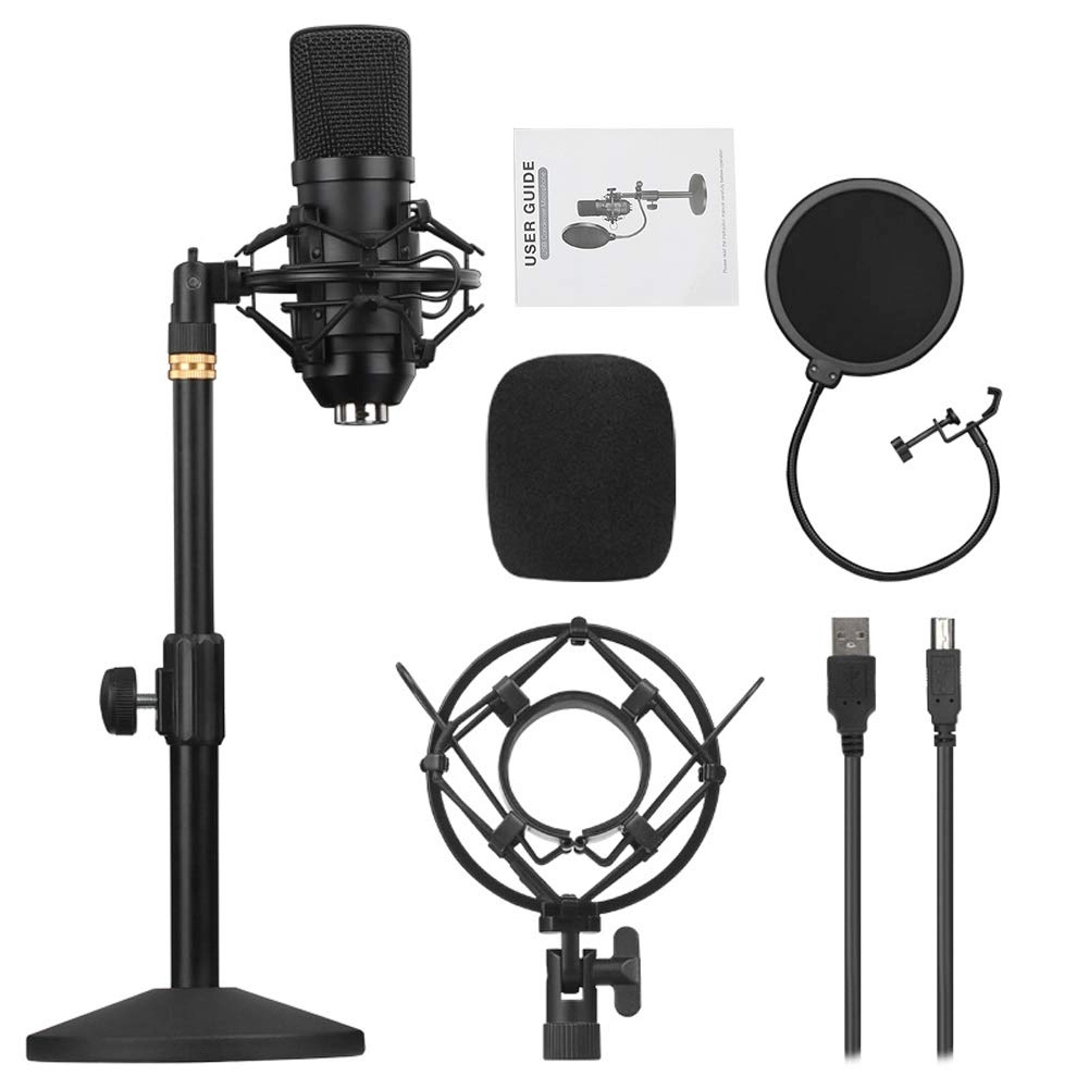 TISTIK Capacitance Microphone - USB Cardioid 192KHZ/24bit