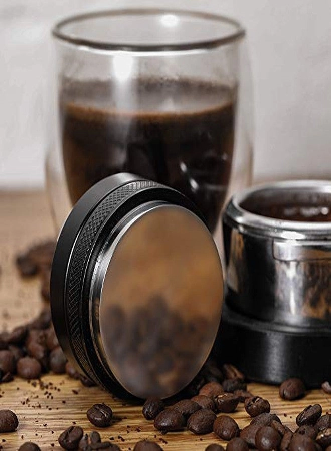 Coffee Distributor and Tamper - 58mm Dual Head Adjustable Depth