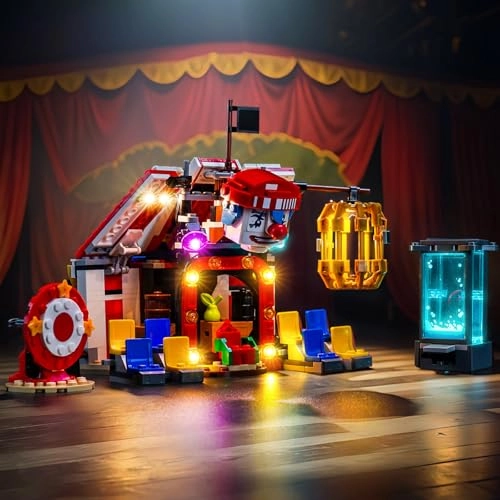 Light kit Compatible with Lego 75637 Buggy The Clown's Circus Tent - LED USB powered