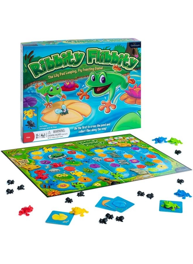 Ribbity Flibbity: The Lily Pad Leaping, Fly Feasting Game, Fun Frog-Themed