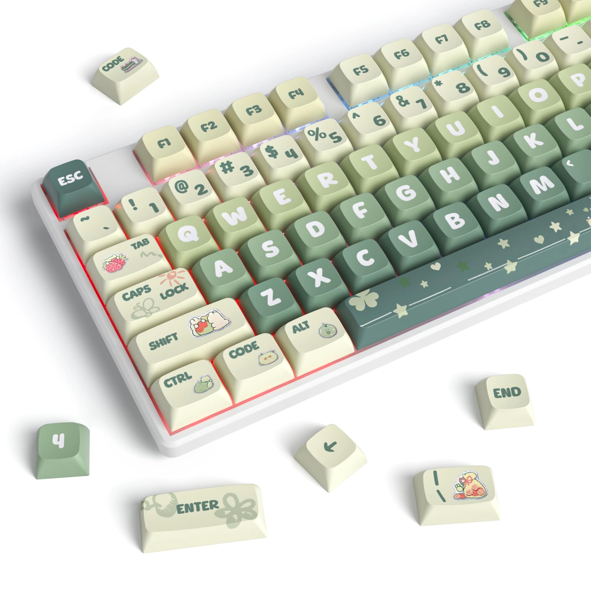 WHYSP XDA Profile PBT Keycaps - ANSI US / ISO