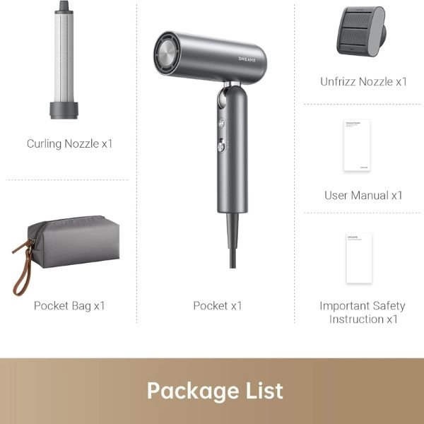 AHD51 - Pocket Hair Dryer 1300W