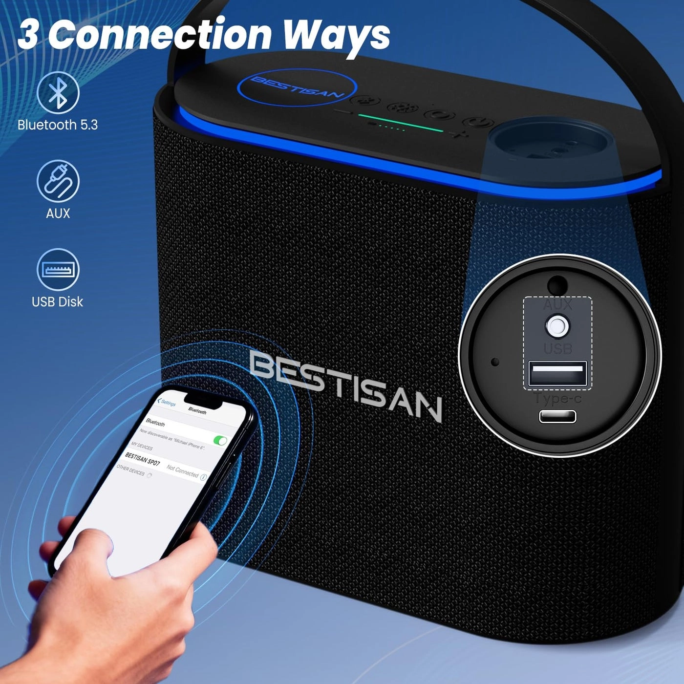 Bluetooth Speakers - 90W 50W