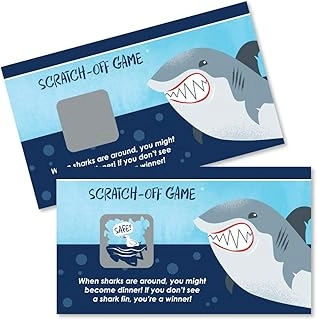 Big Dot of Happiness Shark Zone - 22 Count