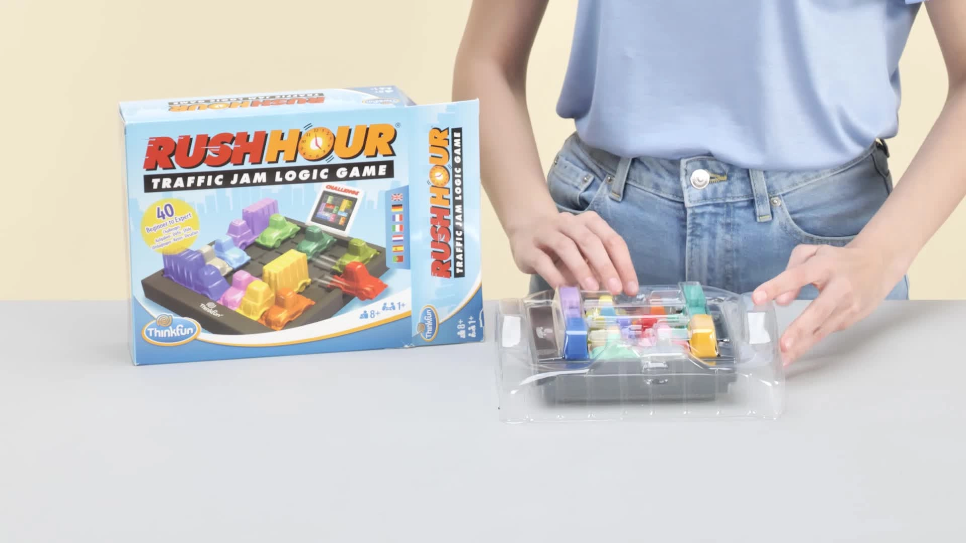 Rush Hour - Traffic Jam Logic 40 Challenge Cards