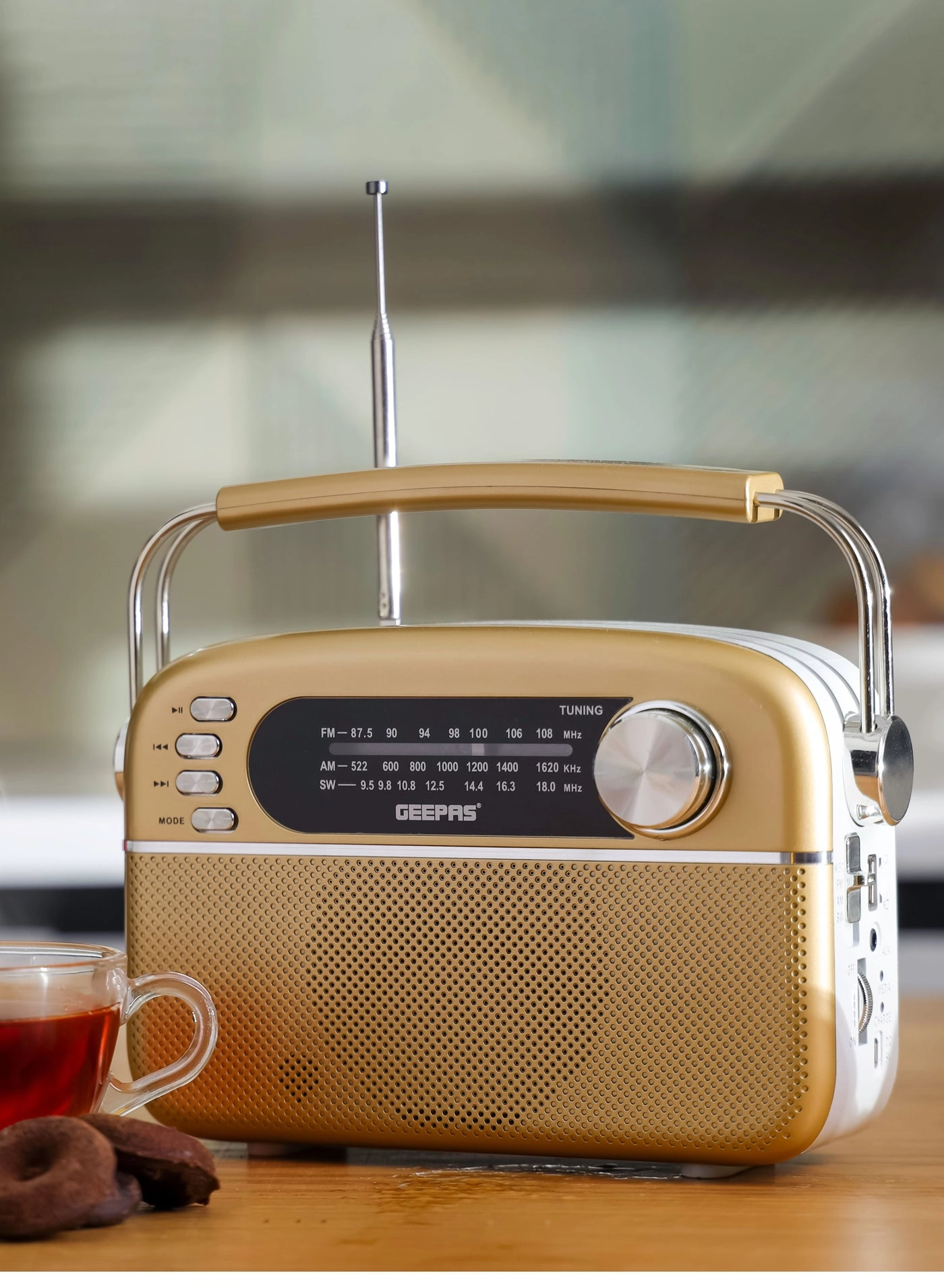 Rechargeable 3 Band Radio