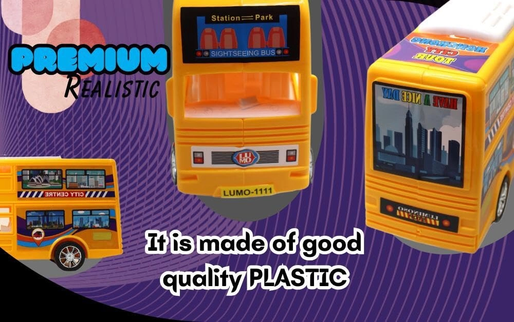 Double Decker Bus - 1 pcs