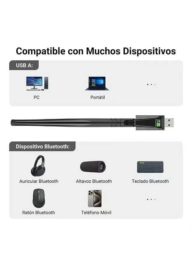 USB Bluetooth Dongle - Bluetooth 5.3 USB