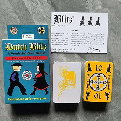 Dutch Blitz + Expansion Pack - Card Game
