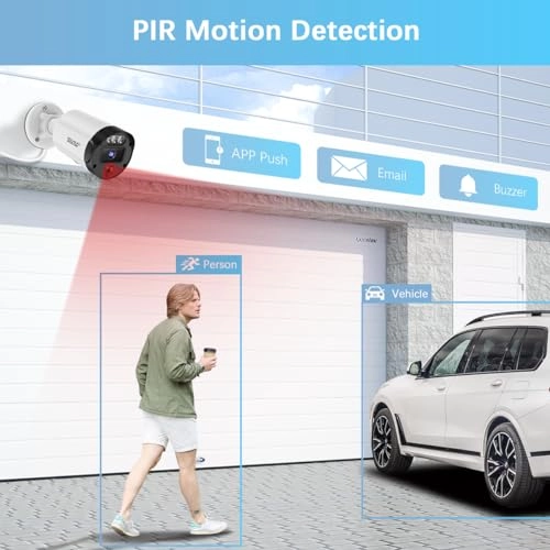 Dome Security Camera System - 4K