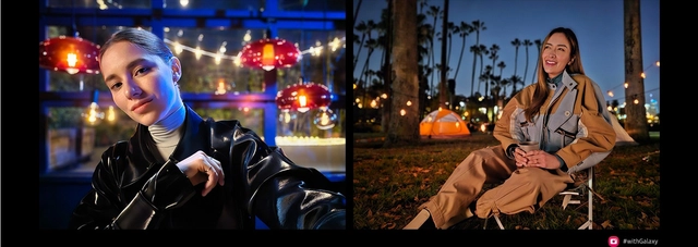 Low light. Camera. Action