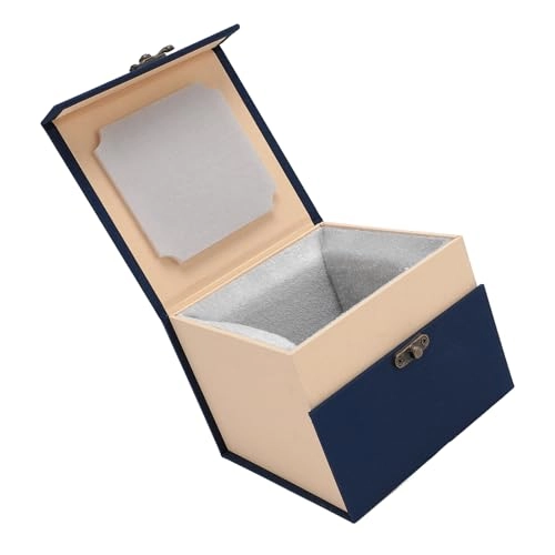 Ball Articulated Doll Head Box - 18-19.5cm Dark blue