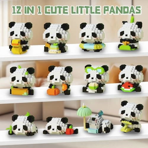 Panda Animals Set - 12Pack Party Favors