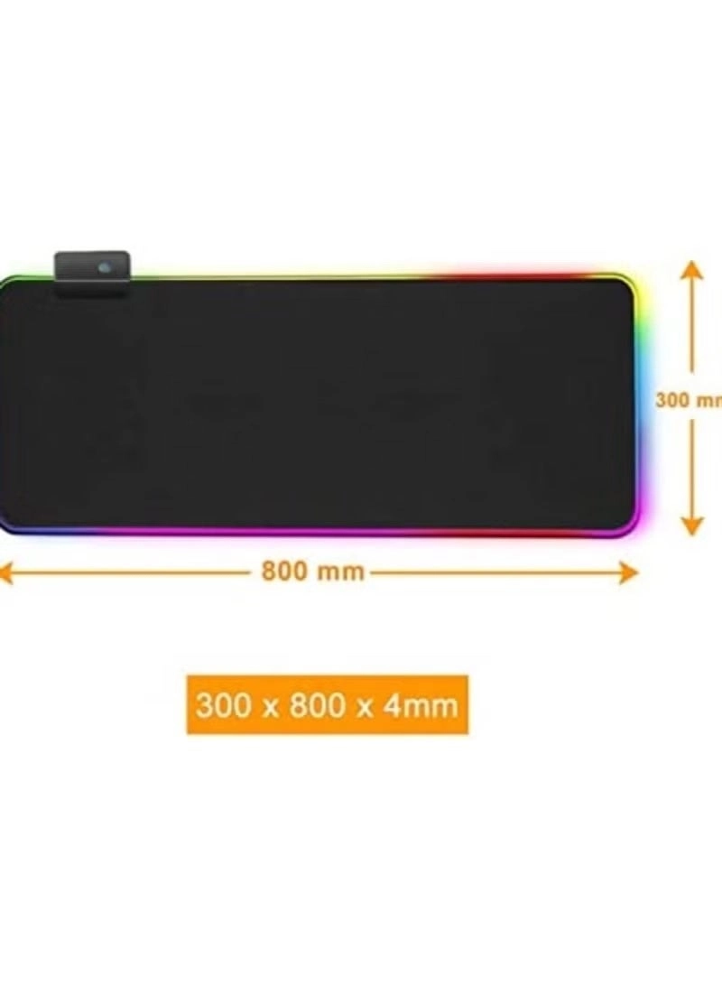 RGB Blackout Gaming Desk Mat