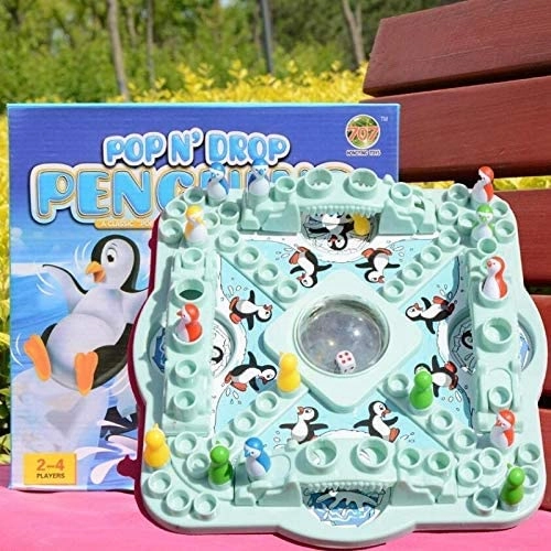 Penguin Flying Chess - Jumping Chess Parent-child Interactive