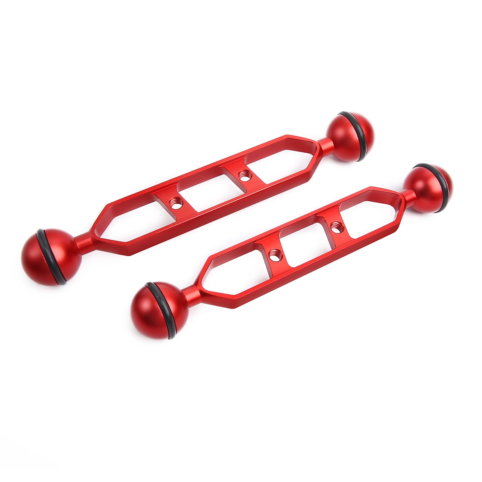 Double Ball Aluminum Alloy Extension Arm - 1" Ball Head Connector 2pack