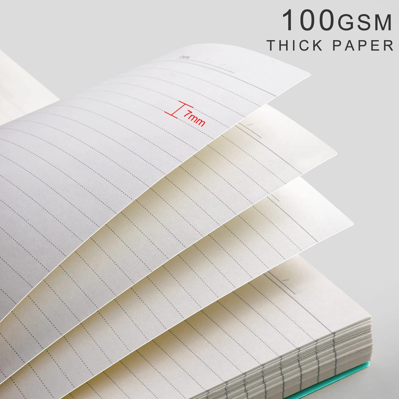 Wirebound Notebook B5 Spiral - Lined 300 Pages