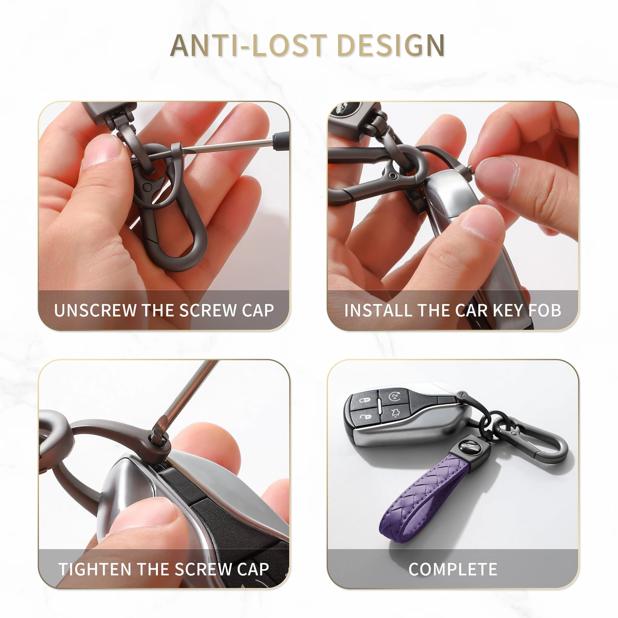 Carabiner Keychain - Car