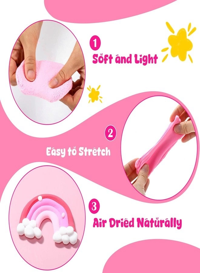 Air Dry Clay - 72 Pcs
