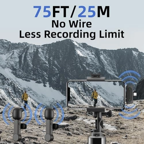 K2 Wireless+Lightning+USB Microphone