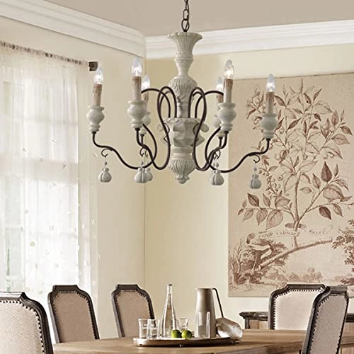 American vintage candle chandelier