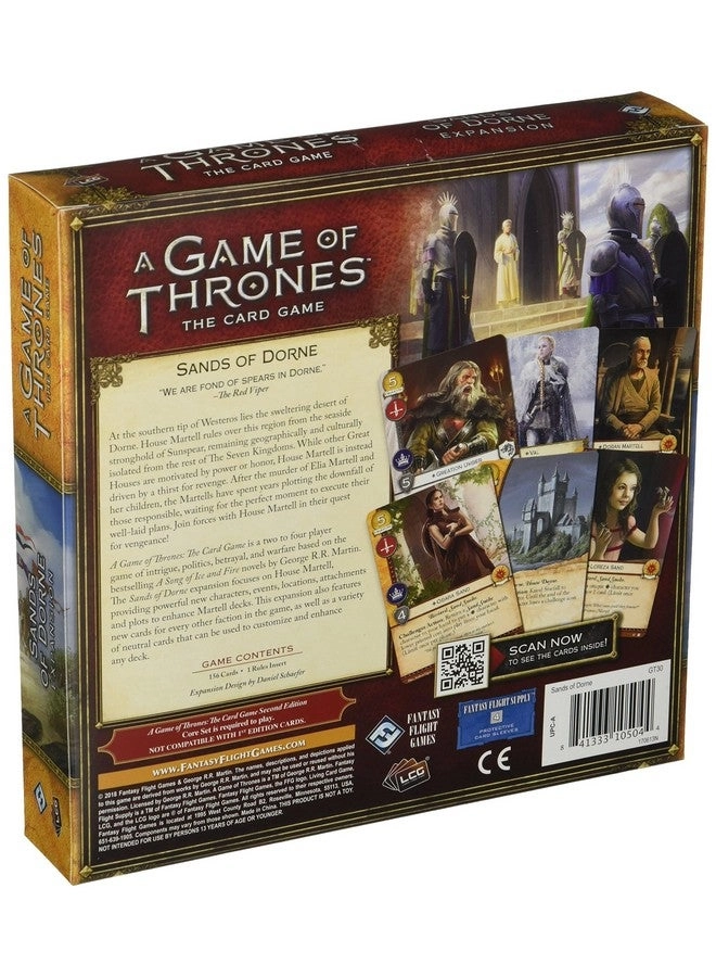 A Game of Thrones LCG Second Edition: The Sands of Dorne Deluxe Expansion