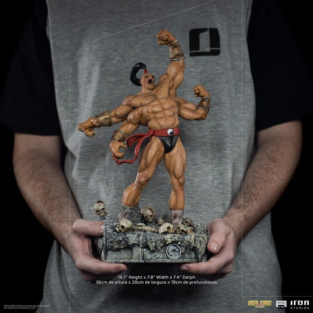 Goro - Mortal Kombat - Battle Diorama Series Art Scale 1:10 - Limited edition Made in polystone Hand painted