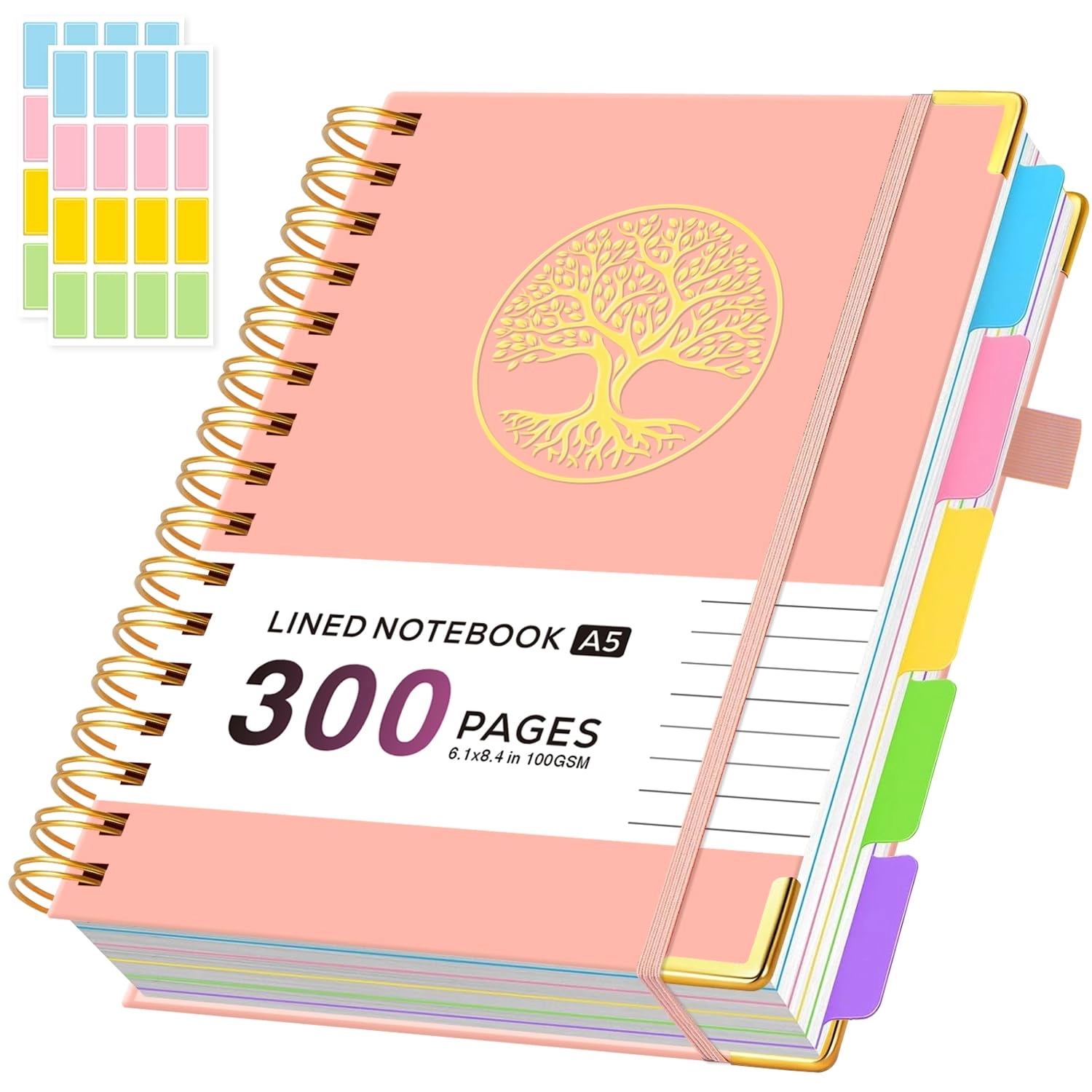 robcurse Spiral Notebook A5 Spiral - Lined 150 Sheets