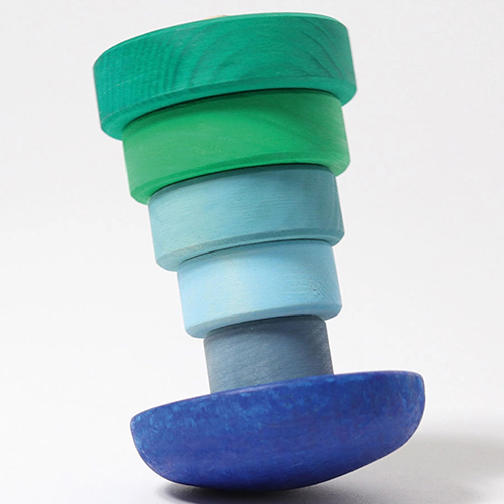 Wobbly Stacking Tower - Suitable for 1 year and above 5 pieces