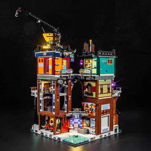 LED Light Kit for LEGO NINJAGO City Workshops 71837