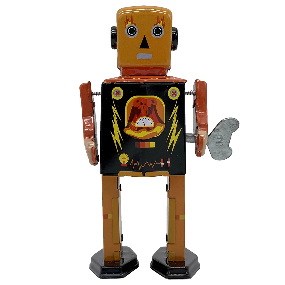 Mr & Mrs Tin Volcanobot