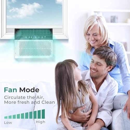 U-Shaped Window Air Conditioner - 10,000 BTU