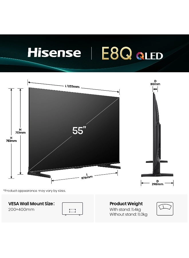 55E8Q - 55 inch