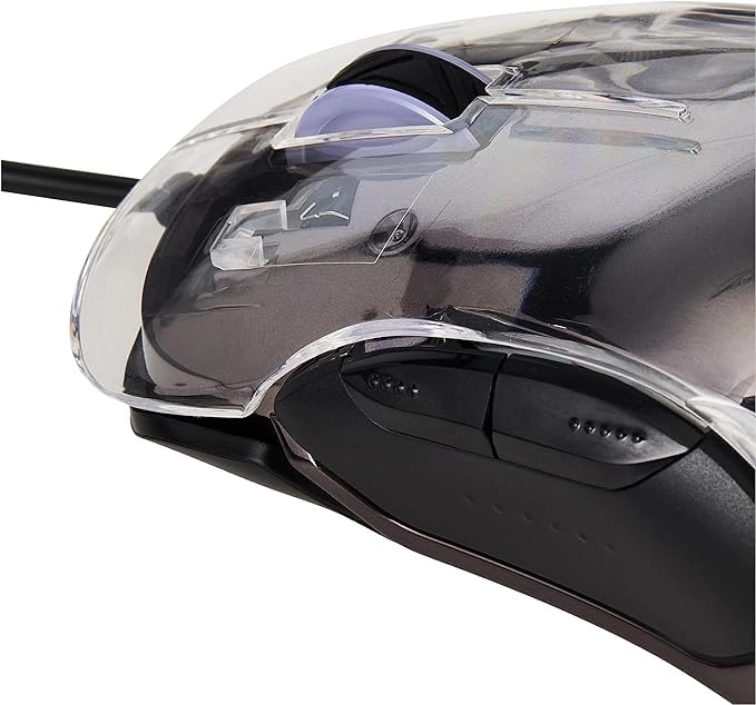 Gaming RGB 8D Crystal Shell Mouse - Bluetooth